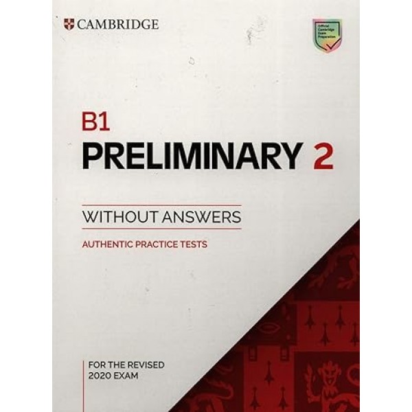 B1 Preliminary 2 Student's Book without Answers
