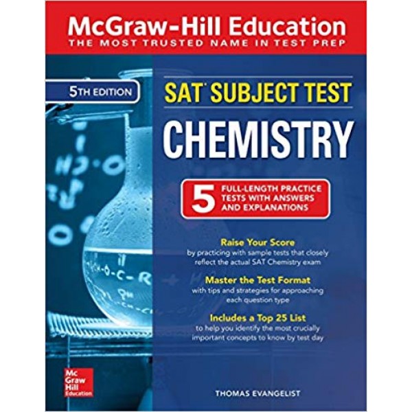 SAT Subject Test Chemistry, 5 th Edition 