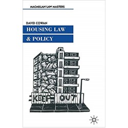 Housing Law and Policy, David Cowan