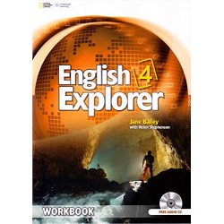 English Explorer 4 Workbook with Audio CD