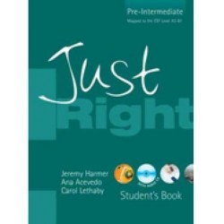 Just Right Pre-Intermediate Student's Book + CD