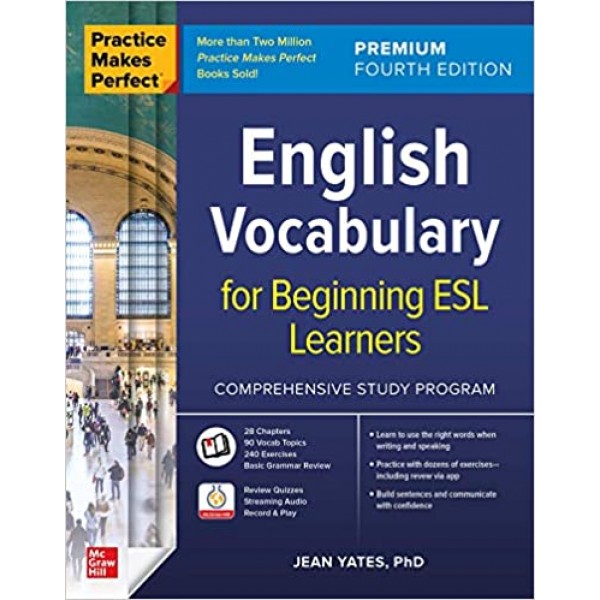 English Vocabulary for Beginning ESL Learners 4th Edition, Jean Yates