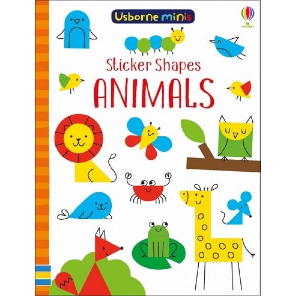 Usborne Minis - Sticker Shapes Animals