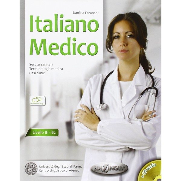 Italiano Medico + CD B1/B2, Daniela Forapani