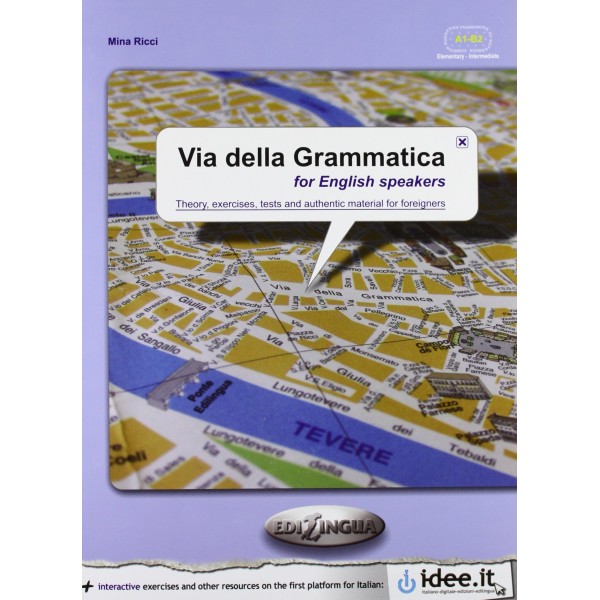 Via della Grammatica for English speakers A1-B2, Mina Ricci