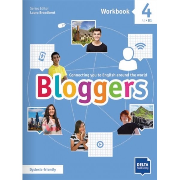 Bloggers 4 A2 - B1: Workbook + Delta Augmented + Online Extras