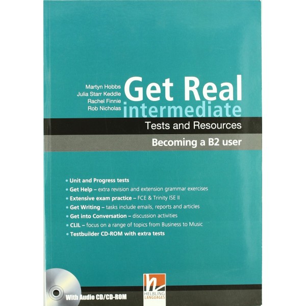 Get Real Intermediate Tests and Resources with Audio CD