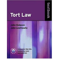 Tort Law Textbook, John Hodgson