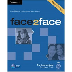 face2face Pre-intermediate Teacher's Book with DVD 
