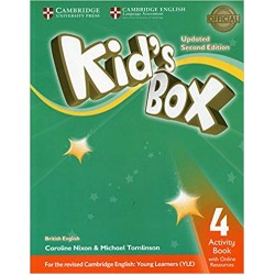 Kid's Box (2nd Edition) Level 4 Activity Book with Online Resources 