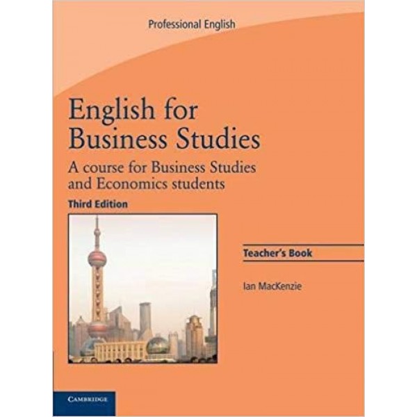 English for Business Studies Teacher's Book 3rd Edition