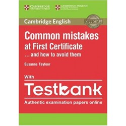 Common Mistakes at First Certificate… and How to Avoid Them Paperback with Testbank