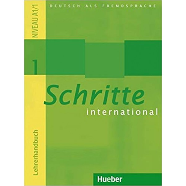 Schritte International 1 Lehrerhandbuch 