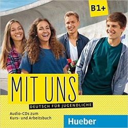 Mit uns! B1+ Audio-CD zum Kursbuch + Audio-CD zum Arbeitsbuch 