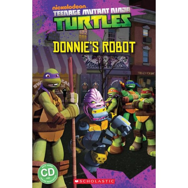 Level 3 Teenage Mutant Ninja Turtles: Donnie's Robot + Audio CD