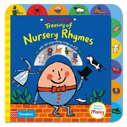 Treasury of Nursery Rhymes Book + CD, Lucy Cousins