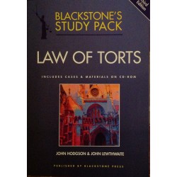 Law of Torts (Blackstone's Study Packs S.) + CD-ROM,  J. Hodgson