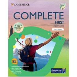 Complete First 3rd Edition  Student's Pack (Student's Book without Answers, Workbook without Answers with Audio)
