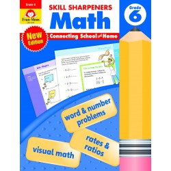 Skill Sharpeners Math, Grade 6