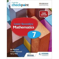 Cambridge Checkpoint Lower Secondary Mathematics 7, 3rd Edition, Student's Book