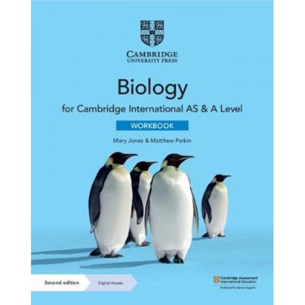 Cambridge International AS & A Level Biology Workbook with Digital Access