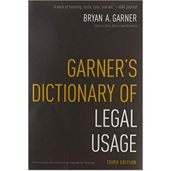 Garner's Dictionary of Legal Usage, 3rd Edition