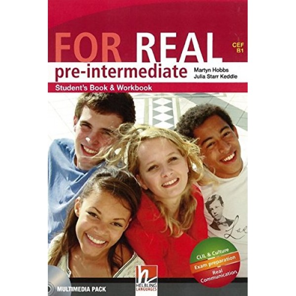 For Real Pre-Intermediate Student's Book & Workbook Multimedia Pack 