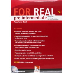 For Real Pre-Intermediate Teacher´s Book with Audio CDs & DVD-ROM
