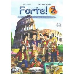 Forte! 2: Libro Dello Studente ed esercizi + CD audio (A1+)