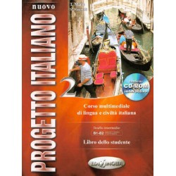 Nuovo Progetto Italiano 2: Libro dello Studente + CD ROM (B1-B2)