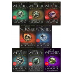 The Witcher Series 8 Books Collection, Andrzej Sapkowski