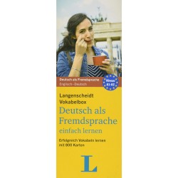 Langenscheidt Vokabelbox Deutsch als Fremdsprache einfach lernen