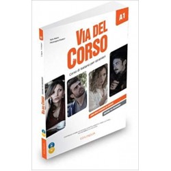 Via del Corso A1 Libro dello studente + CD audio (2) + DVD. Edizione per insegnanti