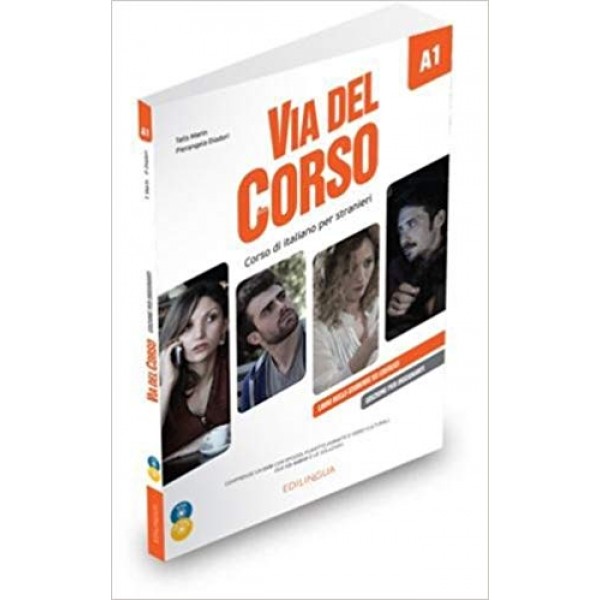 Via del Corso A1 Libro dello studente + CD audio (2) + DVD. Edizione per insegnanti