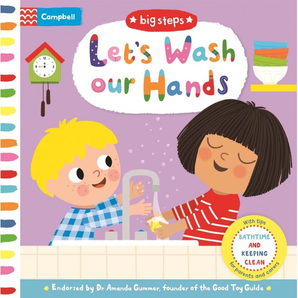 Let's Wash Our Hands (Big Steps)