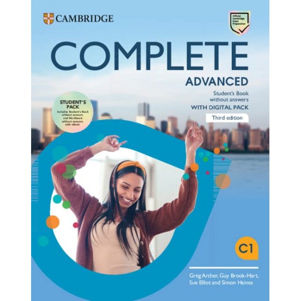 Complete Advanced 3rd Edition Student's Pack (Student's Book without Answers, Workbook without Answers, Digital Pack)