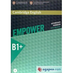 Cambridge English Empower B1+ Intermediate Workbook without Answers with Online Audio