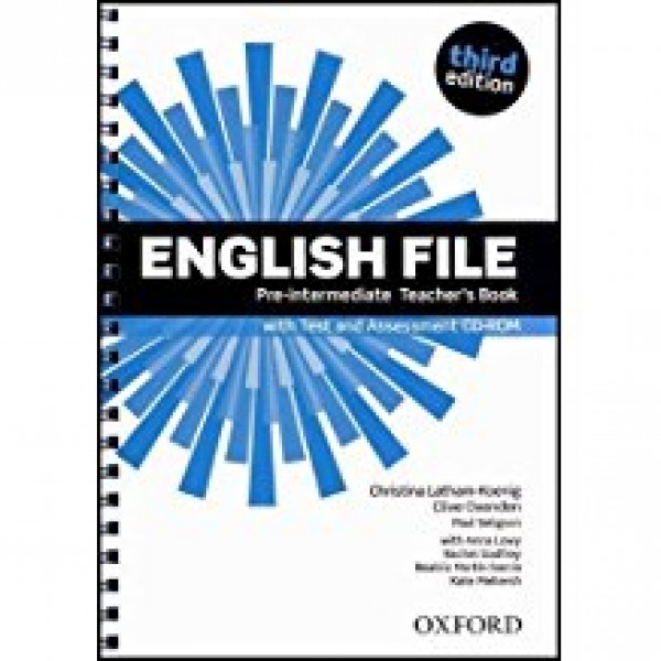 English File Pre-intermediate Third Edition Teacher's Book with Testing Assessment CD-Rom Pack