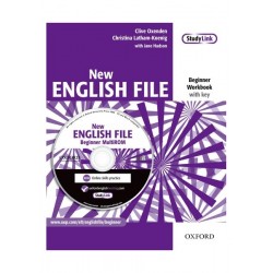 New English File Beginner Workbook with Answer Booklet and MultiROM Pack