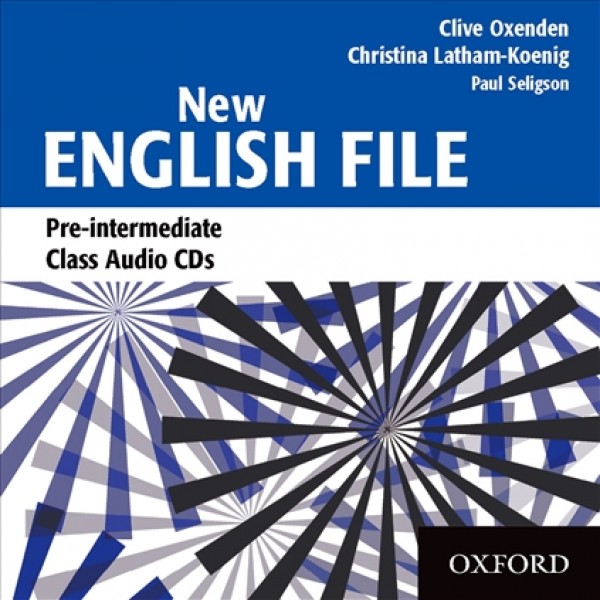 New English File Pre-intermediate Class CD (Set of 3) Second Edition