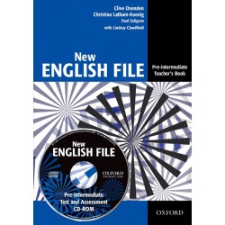 New English File Pre-intermediate Teacher's Book with Test and Assessment CD-Rom Pack Second Edition