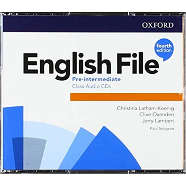English File Pre-Intermediate Class Audio CDs  4th Edition