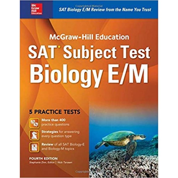 SAT Subject Test Biology E/M 4th Edition