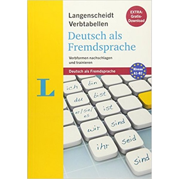 Langenscheidt verb tables for German as a foreign language