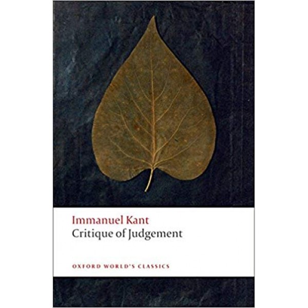 Critique of Judgement, Immanuel Kant 