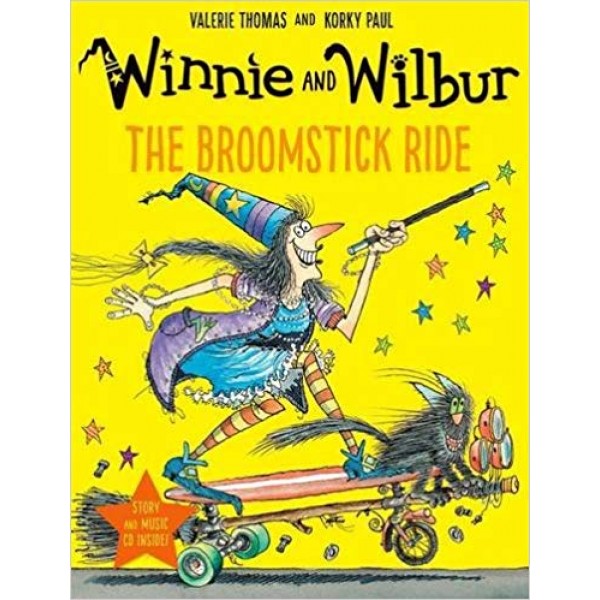 Winnie and Wilbur: The Broomstick Ride (Paperback & CD)