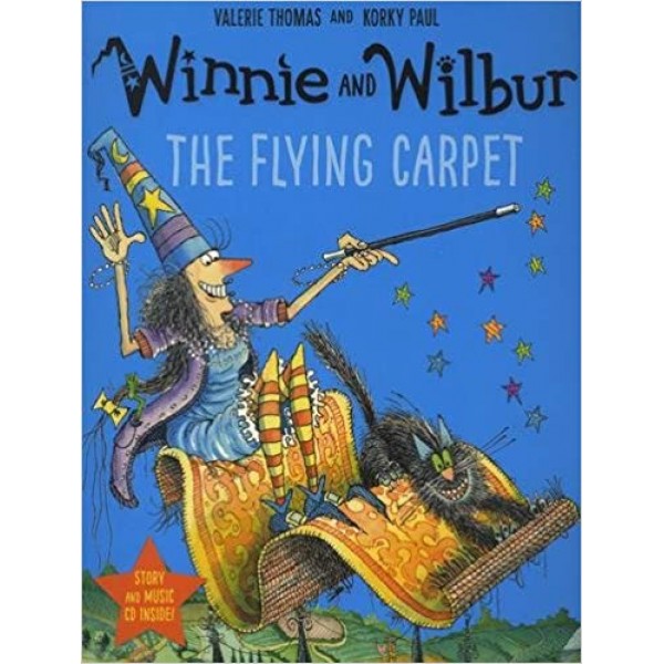 Winnie and Wilbur: The Flying Carpet (Paperback & CD)