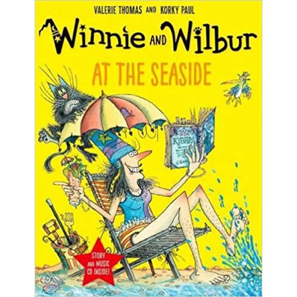 Winnie and Wilbur at the Seaside (Paperback & CD)
