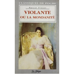 Niveau perfectionnement - Violante où la mondanité + Audio CD, Marcel Proust