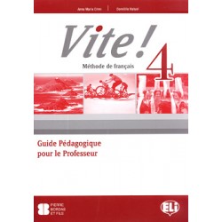 Vite! 4 Guide Pédagogique + Audio CD